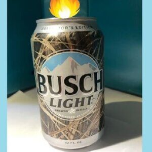 12oz Candle Busch Light Beer Can Candles Handcrafted in Tennessee Scented